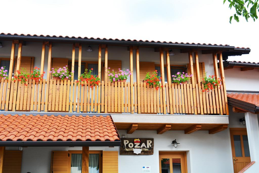 Turisticna Kmetija Pri Pozarju Villa Knezak Exteriör bild
